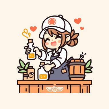 Tezgahında Neşeli Eczacı Bira İksiri