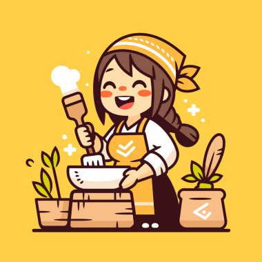 Mutfakta Neşeli Aşçı