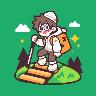 Mutlu Yürüyüşçüler Maceraya Giden Merdivenler