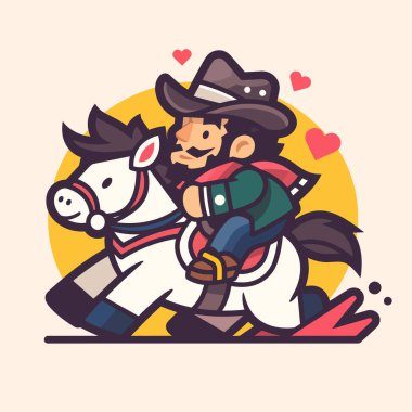 Kovboy Kalpli At Biniyor