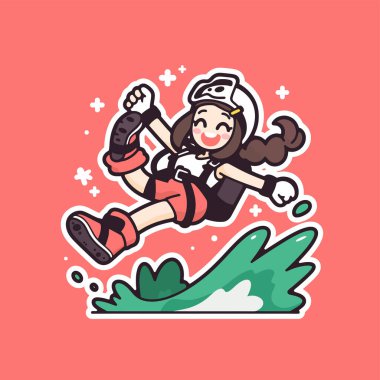 Pokemonlu Hilda Neşeyle Atlıyor