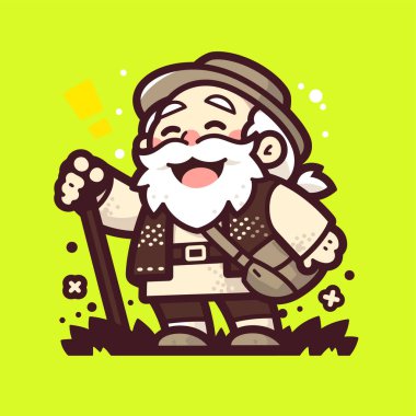 Personelli Mutlu Çizgi Film Gezgini