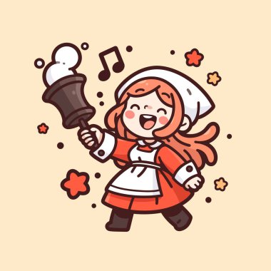 Neşeli Noel Şarkıcısı Neşeli Çanlar çalıyor