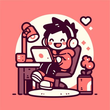 Mutlu Oyuncu Çocuk Video Oyunlarından Hoşlanıyor