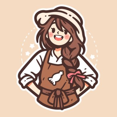 Neşeli Baker Çizgi Filmi Karakteri