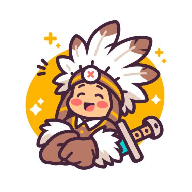 Kızılderili Kızılderili Kızılderili Kızılderili Kızılderili Yerli Maskotu