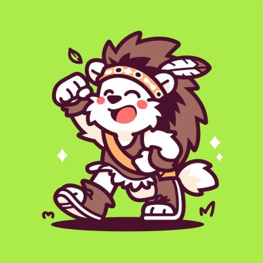 Yerli Amerikan Kirpi Hareketi Karakteri