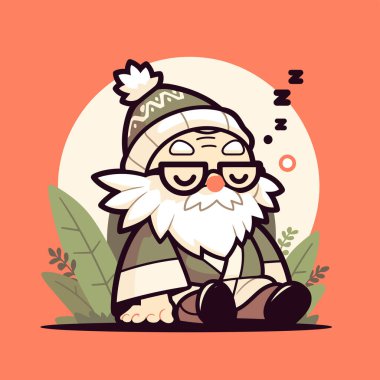 Noel Baba bir şekerleme almak