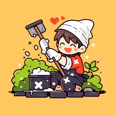 Mutlu temizlik aşkla ovalanır