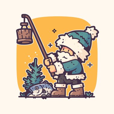 Kışın Cüce Balıkçı