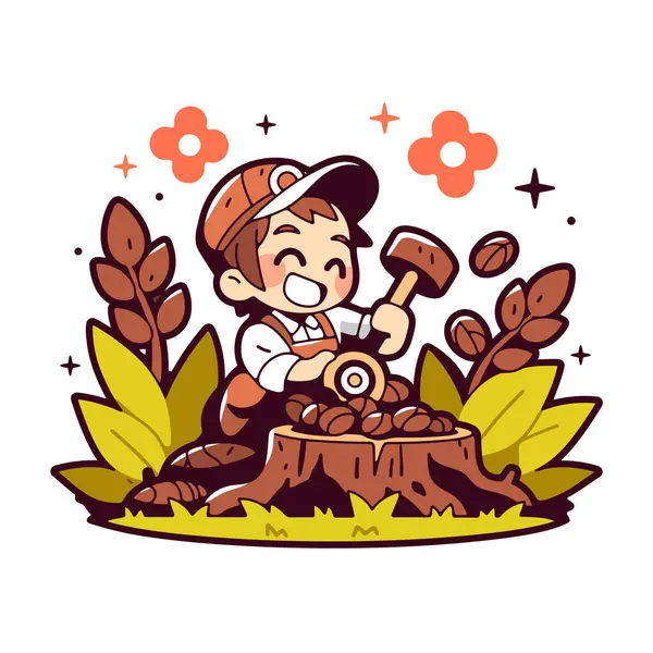 Fındıkkıran ve Ahşap İşçisi çizgi filmi