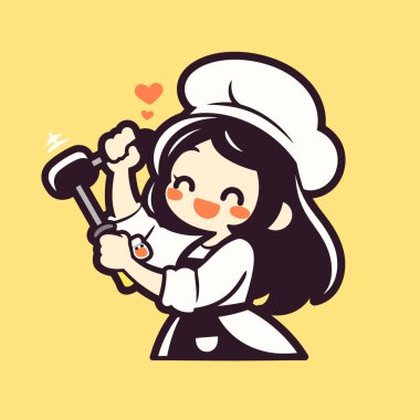 Aşçılık Aletleriyle Mutlu Aşçı Çizgi Filmleri