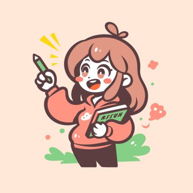 Fikri Olan Sanatçı Karikatür Karakteri