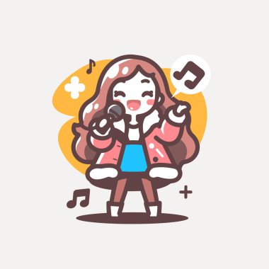 Mikrofonlu Şirin Çizgi Film Şarkıcısı