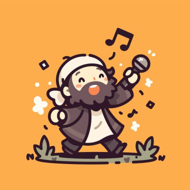 Mikrofonlu Çizgi Film Şarkıcısı