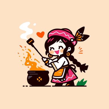 Tayvanlı Aşçı Kazanla Yemek Yapıyor