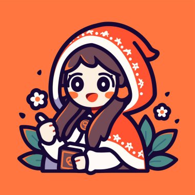 Kırmızı Başlıklı Kız Çizgi Film Karakteri