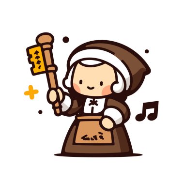 Charming Çizgi Filmi Rahibe Anahtar Tutuyor