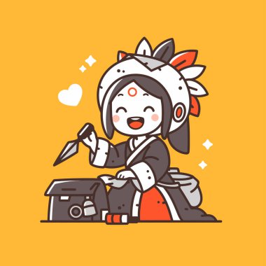 Tatlı Ninja Kız Hazineyi Keşfediyor