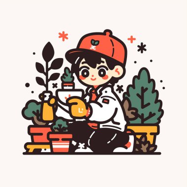 Bahçıvan Çizgi Filmde Çocuk Su Fabrikaları