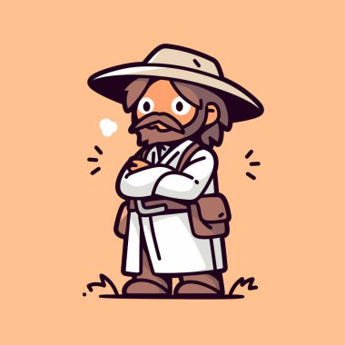 Chibi Obi-Wan Kenobi Çölde
