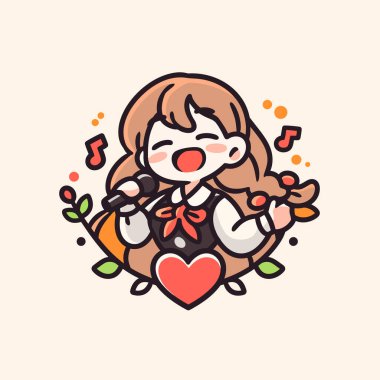 Mikrofonlu Şirin Çizgi Film Şarkıcısı