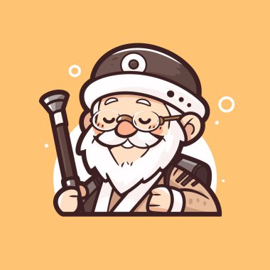 Yürüyen Sopalı Sevimli Noel Baba