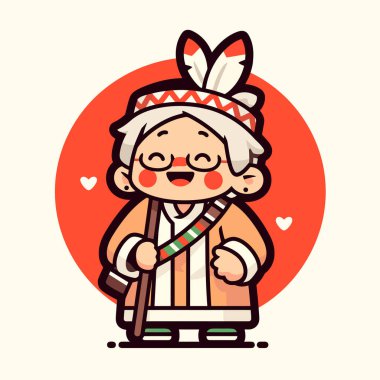 Amerikan yerlilerinin sevimli çizgi filmi.