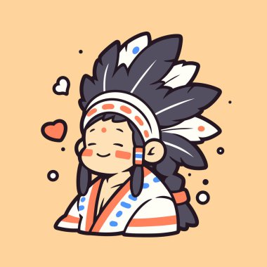 Başı ve Yüreği Olan Çekici Amerikan Çocuğu