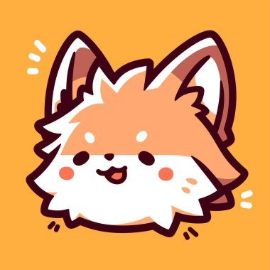 Sevimli Tilki Çizgi Filmi Gülümsüyor