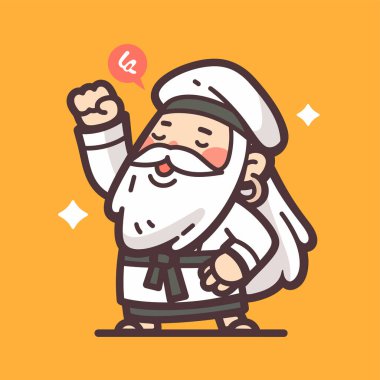 Çizgi film Şefi Zaferi Karate Pozu ile Kutluyor