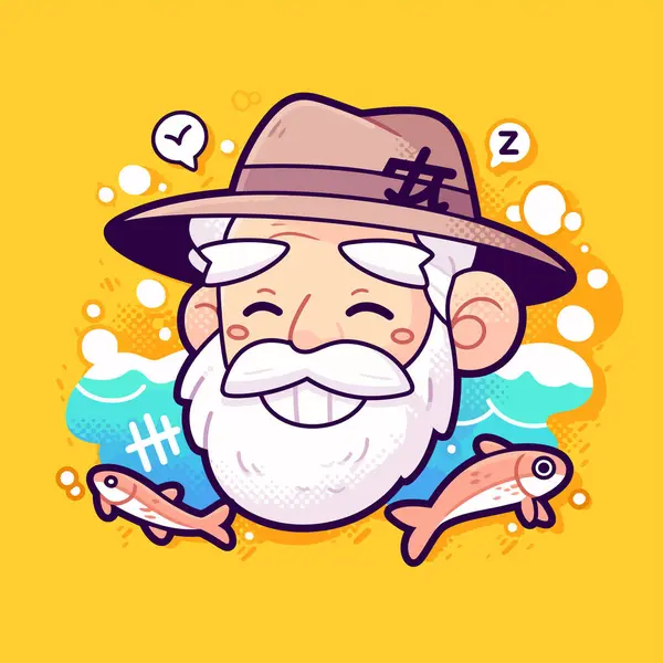 Balık ve Denizli Mutlu Balıkçı Çizgi Filmi