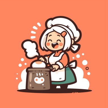 Mutlu Çizgi Filmler Şef Yemek Pişiriyor