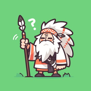 Sevimli çizgi film karakteri. vektör tasarımı illüstrasyonu