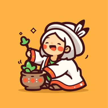 Şirin Herbalist İksiri Hazırlıyor