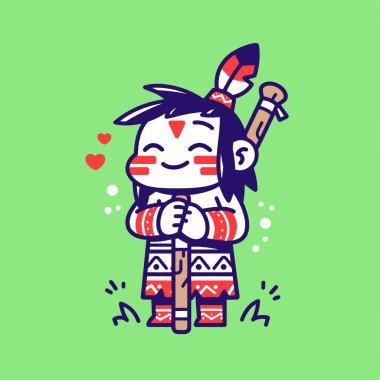 Tüylü Amerikan Karikatür Karakteri