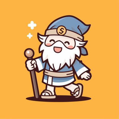 Personel Yürüyen Şirin Çizgi Film Sihirbazı