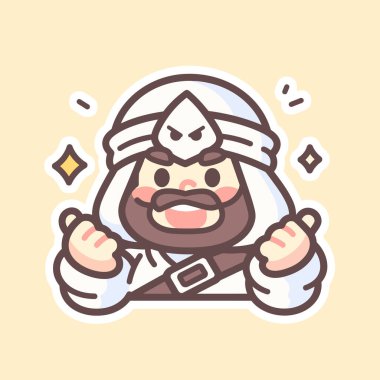 Mutlu Arap Savaşçısı Etiketi