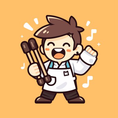 Davul Çubuklu Mutlu Davul Çizgi Filmi