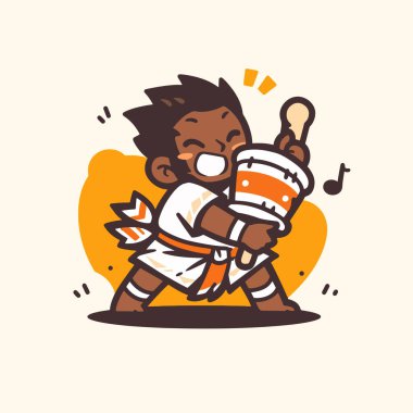 Mutlu Çocuk Çizgi Filmleri Davul Çalıyor