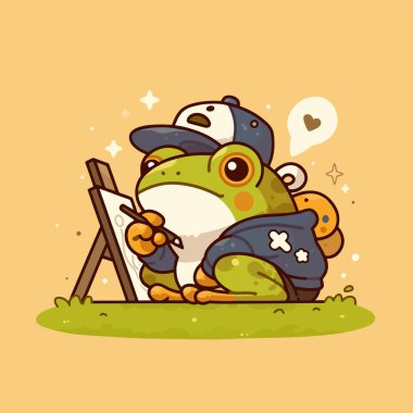 vektör sanat çizimi, çizgi film karakteri