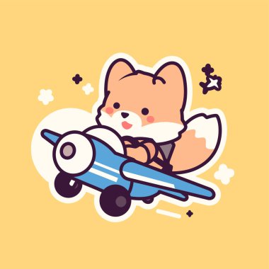 Uçarken sevimli küçük köpek.