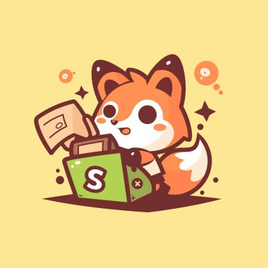 Kutuda küçük sevimli bir köpek ve mektup var..