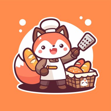 Bir kase suşi ve yemek çubuğu tutan şapkalı sevimli bir kedi..