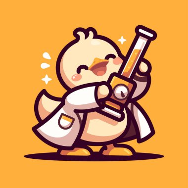 Çizgi filmdeki silahlı tatlı tavuk.