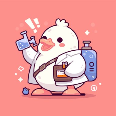 Şişeli şirin tavuk çizgi filmi.