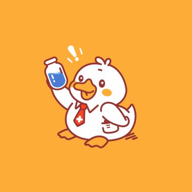 Şişede hapları olan bebek.