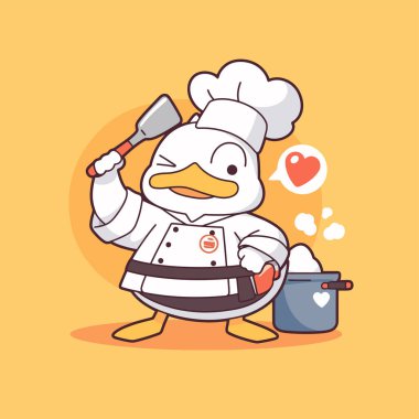 Sevimli şef çizgi film karakteri