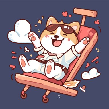 Köpek köpekle oynuyor.