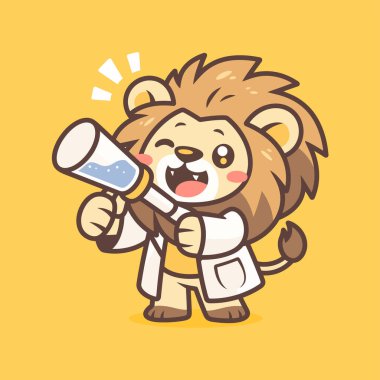 Şırıngalı aslan hayvanı